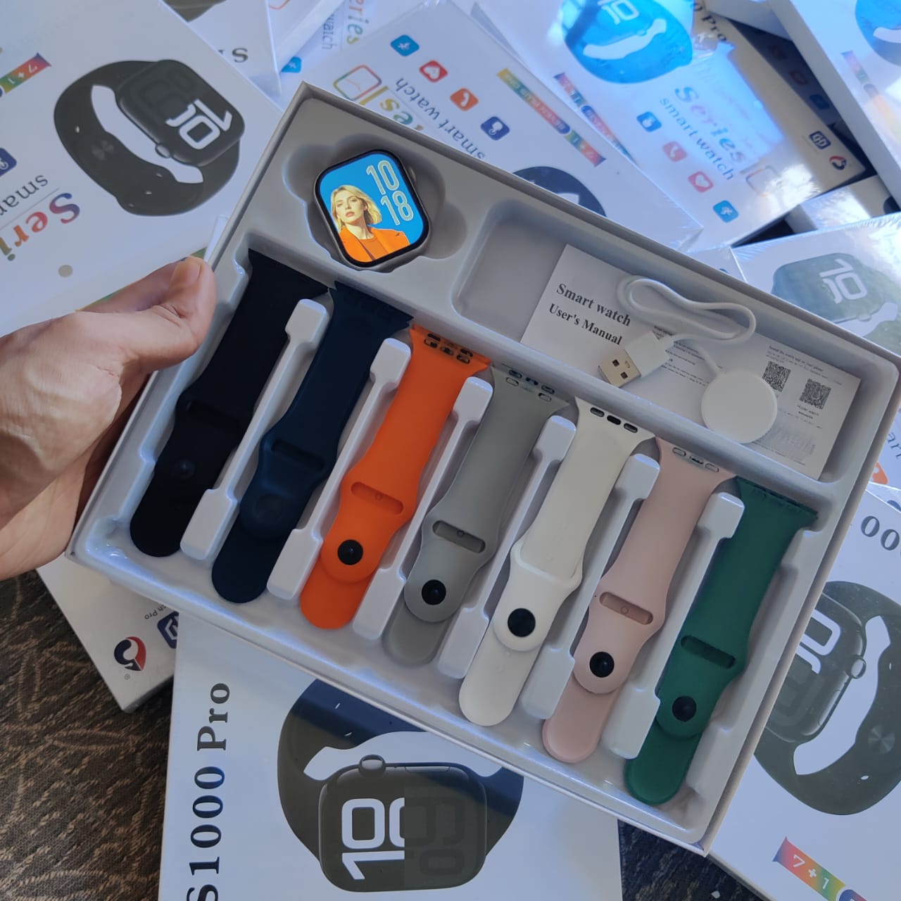 S1000 Smart watch 7 in 1