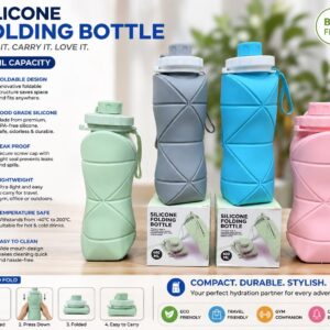 The Silicone Folding Bottle, 600 ML, is a fantastic choice!